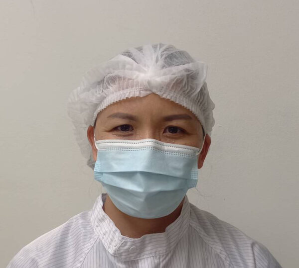 หมวกตัวหนอน (Bouffant Cap) - Image 2